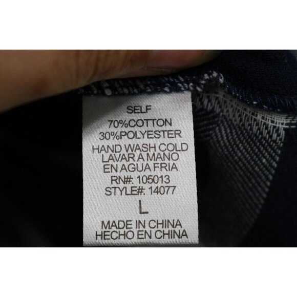 Andree by Unit Long Bell Sleeve Embroidered Open Front Tunic-Size Large - Picture 6 of 8